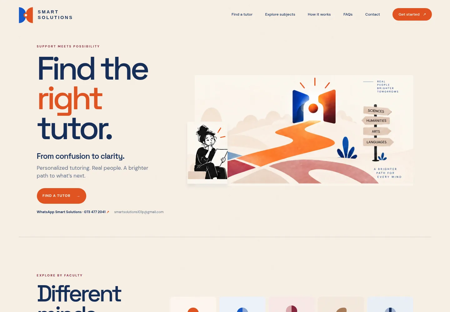 Smart Solutions website screenshot